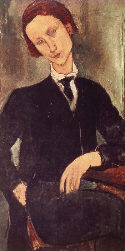 Amedeo Modigliani Portrait of Monsieur Baranouski oil painting image